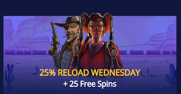 25% Reload Wednesdays