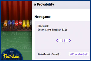 Provably Fair Casino Gambling