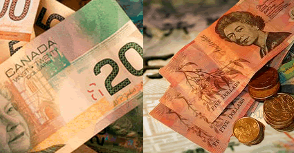 AUD and CAD accepted