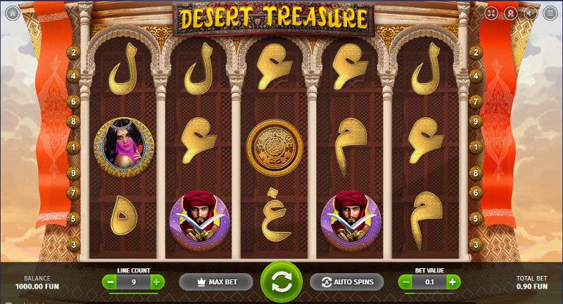 desert treasure slot