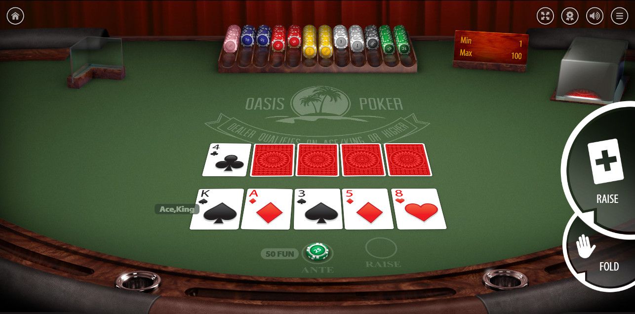 oasis poker
