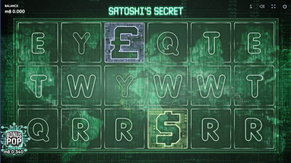Satoshis Secret slot