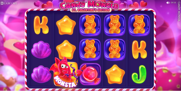 Candy Monsta slot gameplay